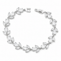 Pulsera Crystal Leaf