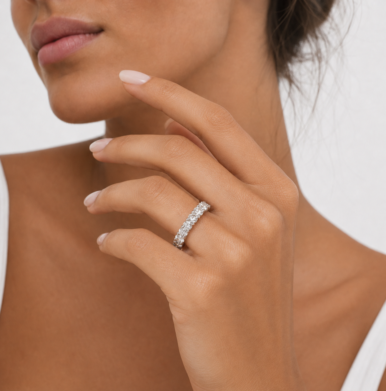 Anillo Eternity (VVS)